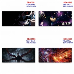 （30*70*0.3CM ）15 Styles Tokyo Ghoul Anime Mouse Pad