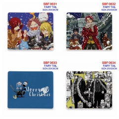 （25*30*0.3CM ）15 Styles Fairy Tail Anime Mouse Pad