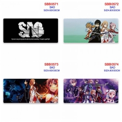 （30*60*0.3CM ）15 Styles Sword Art Online | SAO Anime Mouse Pad