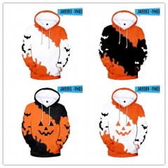 20 Styles Halloween Pumpkin Lantern Pattern Cosplay 3D Digital Print Anime Hoodie