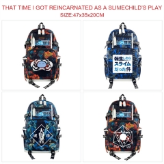 8 Styles That Time I Got Reincarnated as a Slime Cartoon Cosplay Anime Backpack Bags