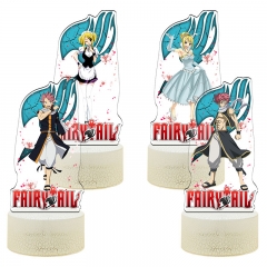 17 Styles Fairy Tail Acrylic Anime Nightlight Flashlight