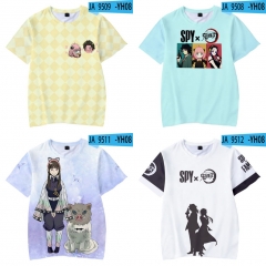 7 Styles SPY×FAMILY Cos Demon Slayer: Kimetsu no Yaiba Cosplay Anime T Shirt