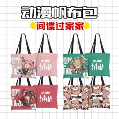 3 Sizes 6 Styles Spy Family Canvas Anime Single Shoulder Bag