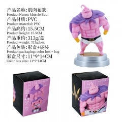 15CM Dragon Ball Z GK Muscle Buu Collectible Model Toy Anime PVC Figure
