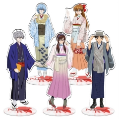 5 Styles EVA/Neon Genesis Evangelion Acrylic Anime Standing Plates