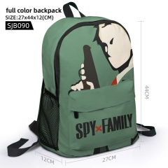 Spy x Family Cartoon Anime Backpack School Bag