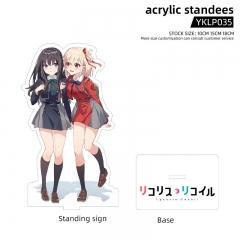 15CM Lycoris Recoil Anime Acrylic Standing Plates