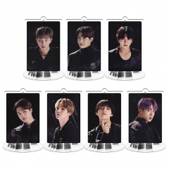 7 Styles 9CM K-POP BTS Bulletproof Boy Scouts Acrylic Standing Plates