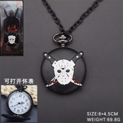 (With Light) 2 Styles Friday the 13th Cartoon Cute Anime Alloy Watch Clock