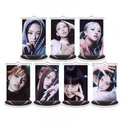7 Styles 9CM K-POP BLACKPINK Acrylic Standing Plates