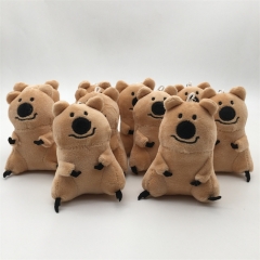 11cm 10PCS/SET Bell Pepper Bear Koala Cosplay Character Anime Plush Toy Pendant