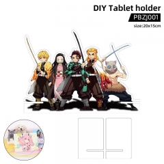 5 Styles Demon Slayer: Kimetsu no Yaiba Acrylic Anime Table Holder Standing Plates