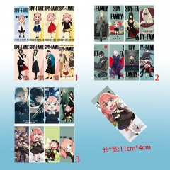 8PCS/SET 3 Styles SPY×FAMILY Anime Bookmark