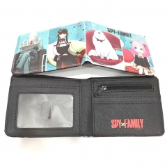 SPY×FAMILY Cosplay Cartoon Purse Anime PU Wallet