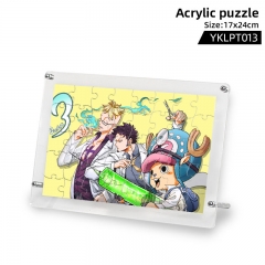 One Piece Anime Acrylic Puzzle