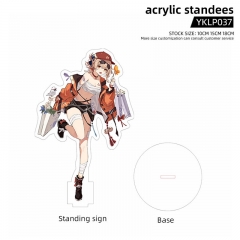 3 Sizes Genshin Impact Anime Acrylic Standing Plates