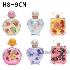6PCS/SET 8CM Pokemon 2 Generation Perfume Design PVC Anime Figure