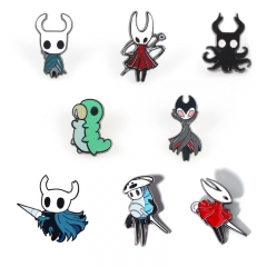 10 Styles Hollow Knight Beautiful Cartoon Badge Pin Decoration Clothes Anime Alloy Brooch
