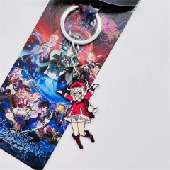3 Styles Genshin Impact Cosplay Anime Necklace