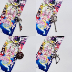 14 Styles Pretty Soldier Sailor Moon Cosplay Anime Keychain