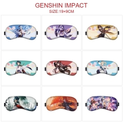 13 Styles Genshin Impact Cartoon Pattern Anime Eyepatch