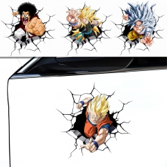 4 Styles Dragon Ball Z Cartoon Anime Car Sticker