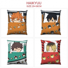 4 Styles 29x38CM Haikyuu Anime Plush Pillow