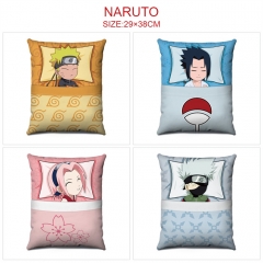 6 Styles 29x38CM Naruto Anime Plush Pillow