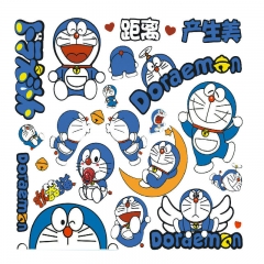 21*29CM Doraemon Cartoon Anime Car Sticker