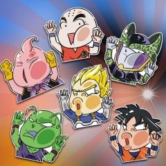 6 Styles Dragon Ball Z Cartoon Anime Car Sticker