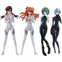 4pcs/set 12.5cm EVA/Neon Genesis Evangelion Action Anime PVC Figure Toy