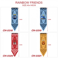 6 Styles 40*145CM Rainbow Friends Decoration Anime Flag