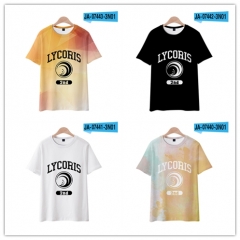 10 Styles Lycoris Recoil Cosplay 3D Digital Print Anime T Shirt