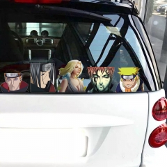12 Styles Naruto Cartoon Anime Car Sticker