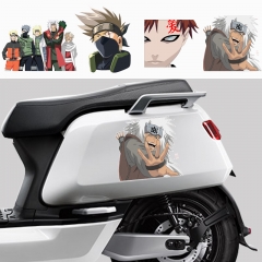 4 Styles Naruto Cartoon Anime Car Sticker