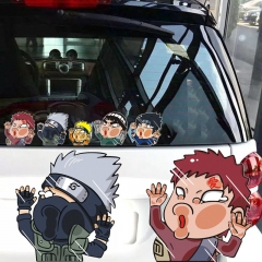 9 Styles Naruto Cartoon Anime Car Sticker