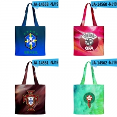 32 Styles FIFA World Cup 3D Digital Print Canvas Bag
