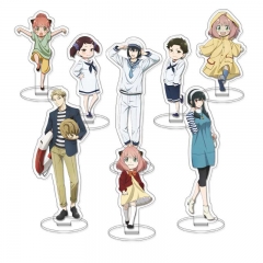 12 Styles SPY×FAMILY Cartoon Acrylic Anime Standing Plates