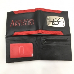 Naruto Cartoon Coin Purse Anime Wholesale Wallet Card Holder