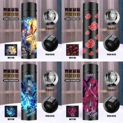 5 Styles With Electric Naruto Temperature Intelligentize Displayer Anime Vacuum Cup