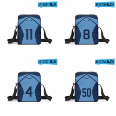 10 Styles Blue Lock 3D Digital Print Anime Shoulder Bags