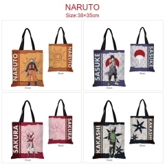4 Styles Naruto Canvas Anime Single Shoulder Bag