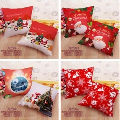 6 Styles Christmas Day Cosplay Decoration Cartoon Anime Sequins Pillow（60*60cm)）