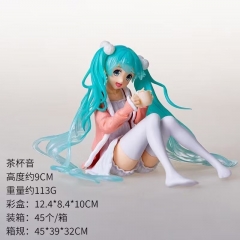 9CM Hatsune Miku Anime PVC Figure Toy