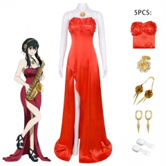 SPY X FAMILY Yor Forger Prom Dress Cosplay Anime Costume