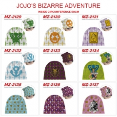 12 Styles JoJo's Bizarre Adventure Cosplay Cartoon Thick For Winter Hat Warm Decoration Anime Hat