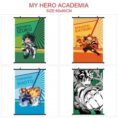 60*90CM 4 Styles Boku No Hero Academia / My Hero Academia Anime Wall Scroll