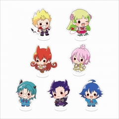 7 Styles 10CM Mairimashita! Iruma-kun Osamu Nishi Suzuki Iruma Cartoon Anime Acrylic Standing Plate