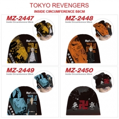 5 Styles Tokyo Revengers Cosplay Cartoon Thick For Winter Hat Warm Decoration Anime Hat